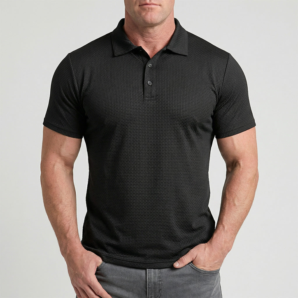 👕 Men’s Ultra-Comfort Polo Shirt – Soft & Breathable ✨