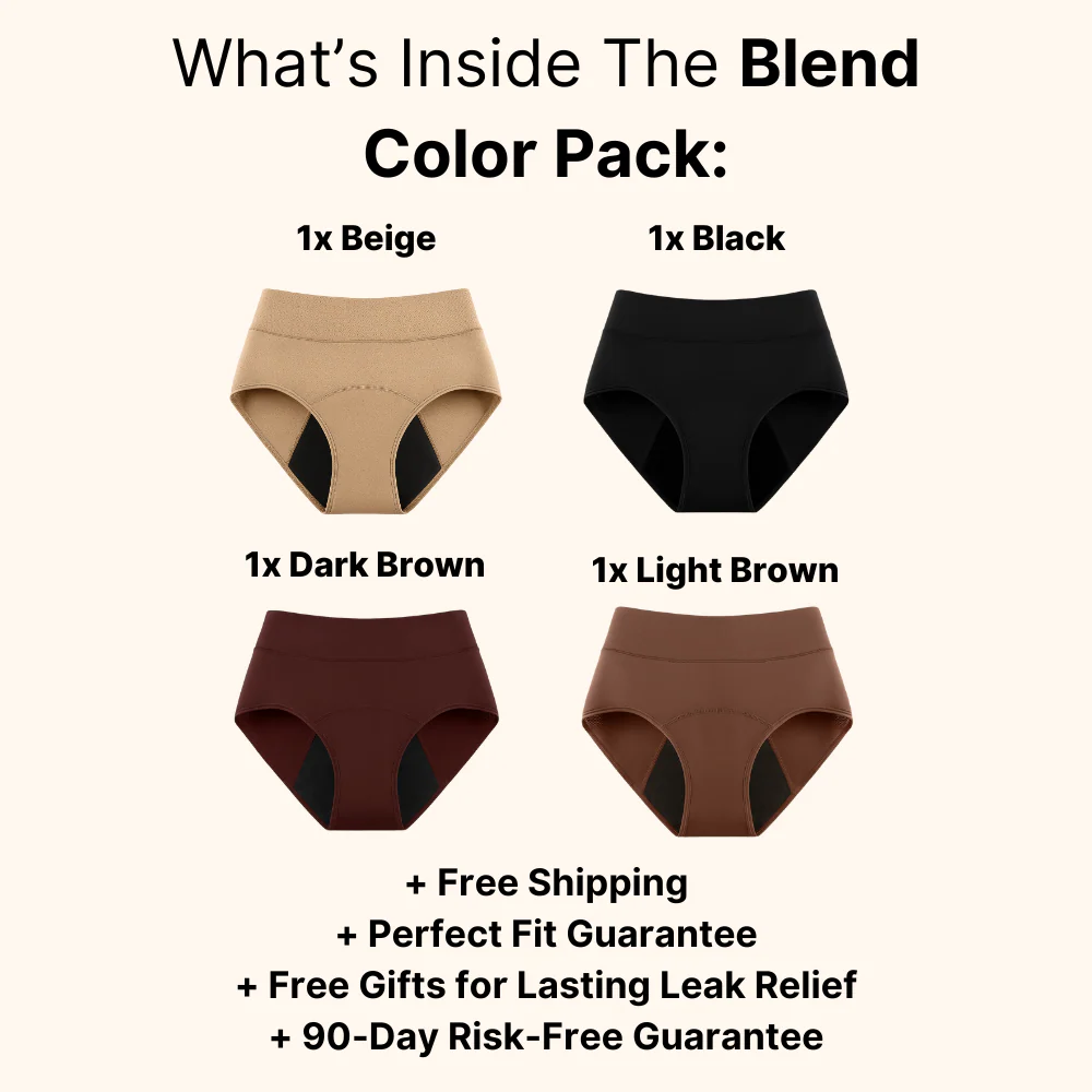 🌷💖Last Day 50% OFF|LBMLBM™  100% Leak-Proof Underwear 4-pack