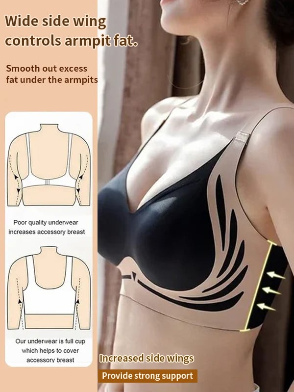 🌷🌷Super gather bra | Wireless Push-up Bra👍No more sagging breasts
