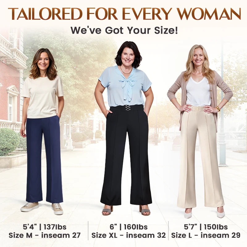 AiryGrace - LAST DAY 70% OFF - Perfect Drape High Rise Ultra Soft Pull-On Pants