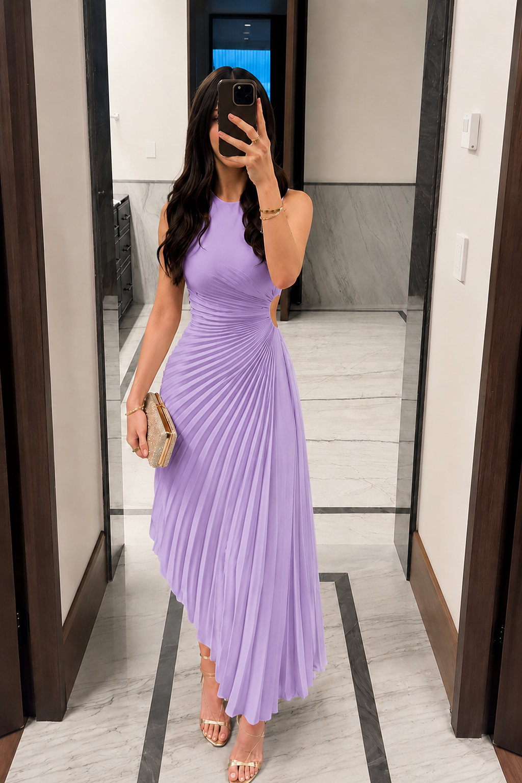 📦📦LAST DAY SAVE 49% ⏰Aurora Pleated Dress