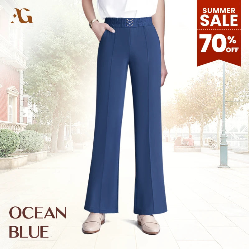 AiryGrace - LAST DAY 70% OFF - Perfect Drape High Rise Ultra Soft Pull-On Pants