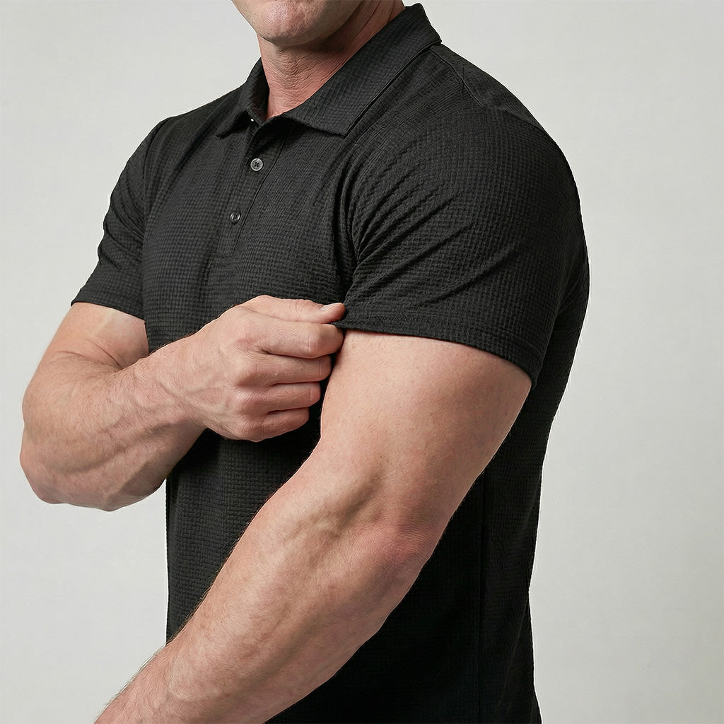 👕 Men’s Ultra-Comfort Polo Shirt – Soft & Breathable ✨