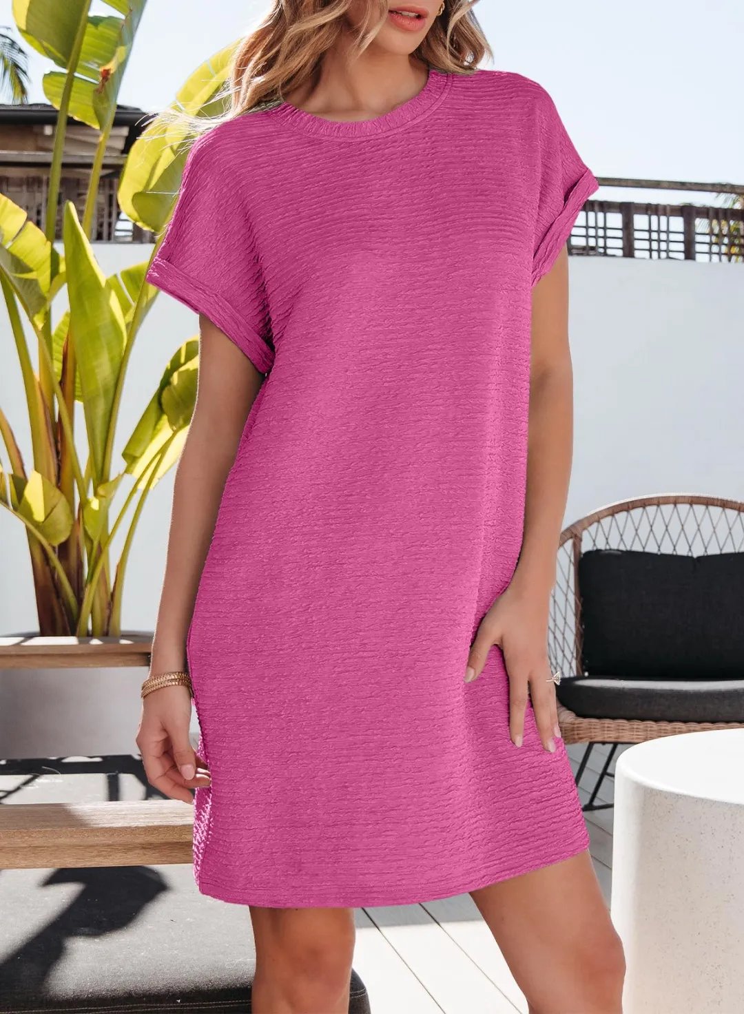 🎉🎉2026 New Women's Lightweight Summer Short Sleeve Dress with Pockets