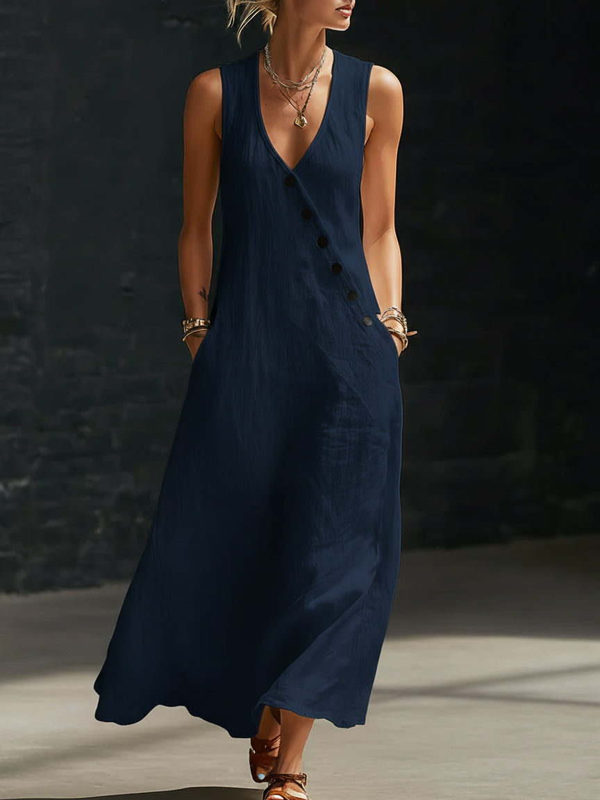 ✨✨Minimalist And Cozy Button-up Dress