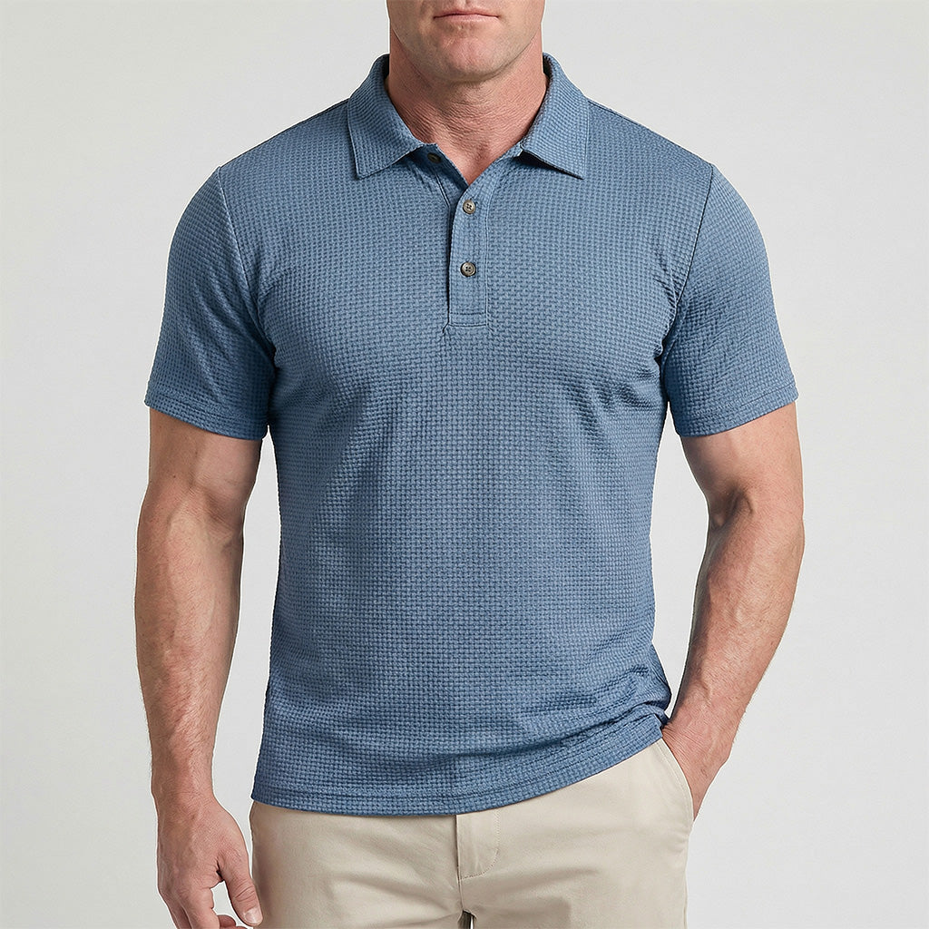 👕 Men’s Ultra-Comfort Polo Shirt – Soft & Breathable ✨