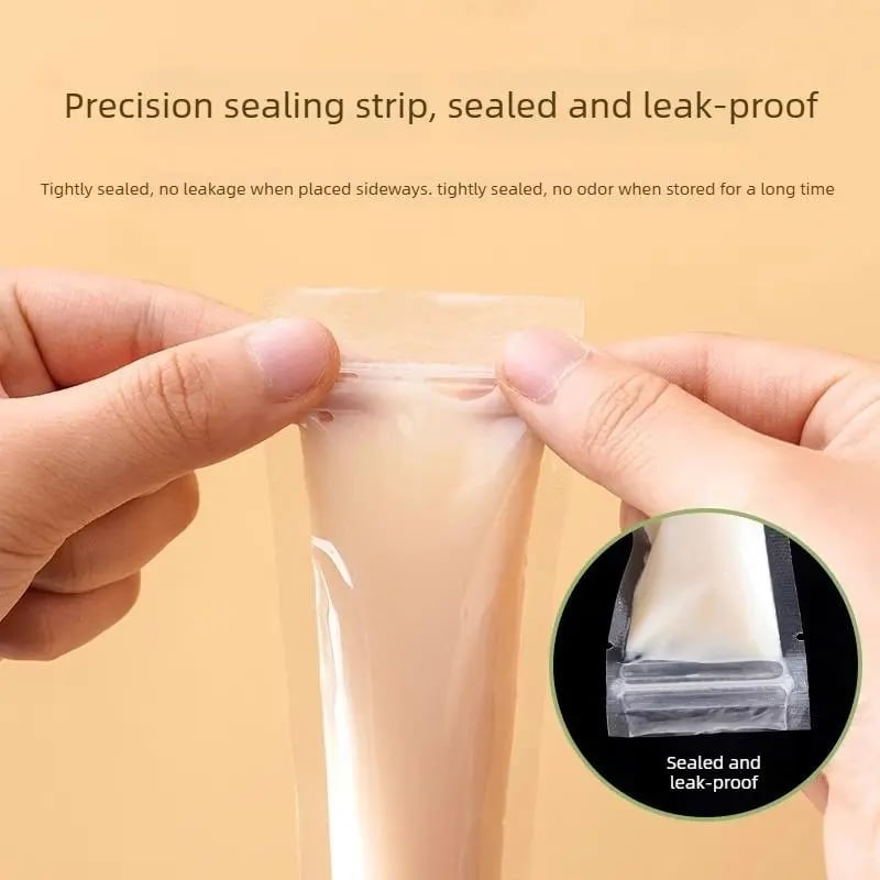 🍧100 PCS Food-grade disposable popsicle bags🧊