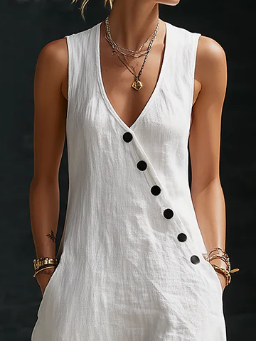 ✨✨Minimalist And Cozy Button-up Dress