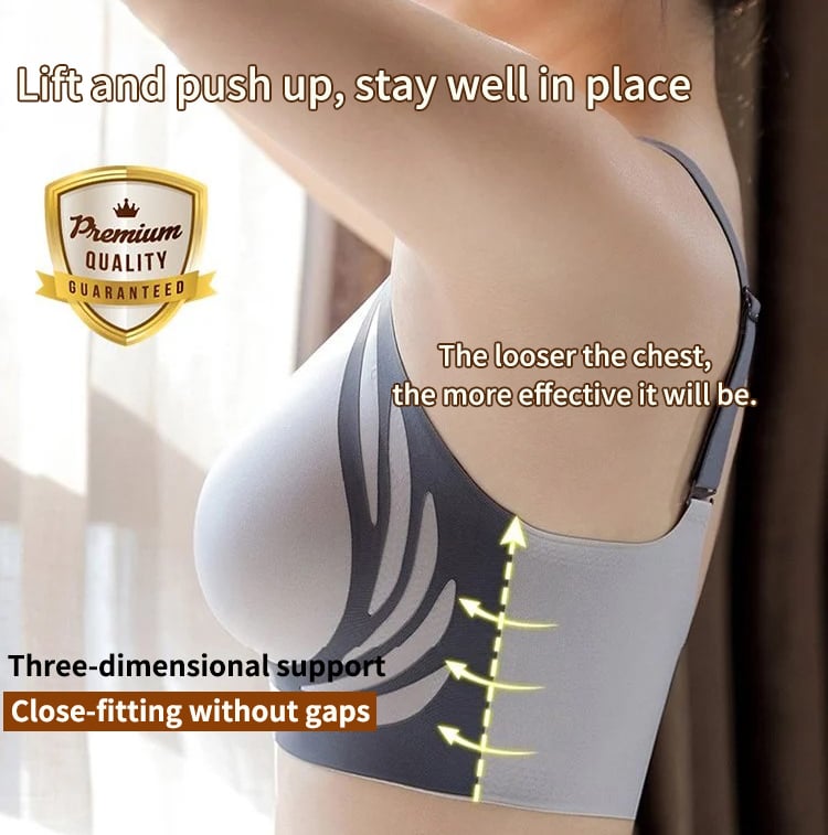 🌷🌷Super gather bra | Wireless Push-up Bra👍No more sagging breasts