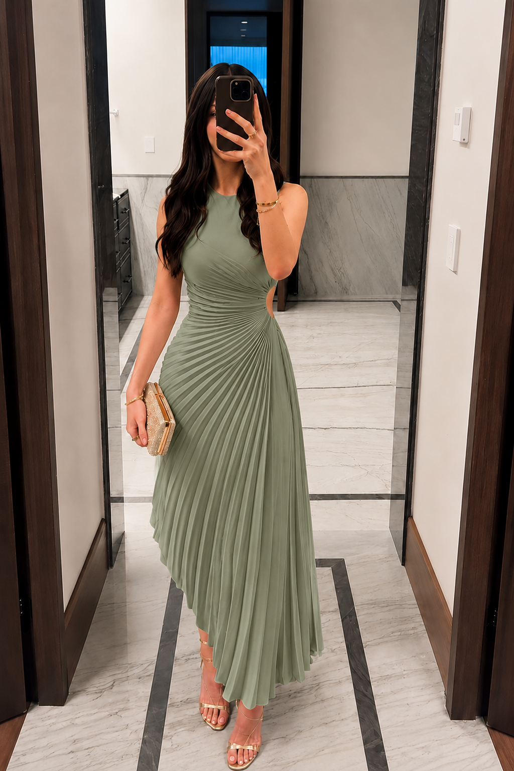 📦📦LAST DAY SAVE 49% ⏰Aurora Pleated Dress