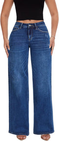 ✨✨Mid-Low Rise Baggy Jeans Wide Leg for Women