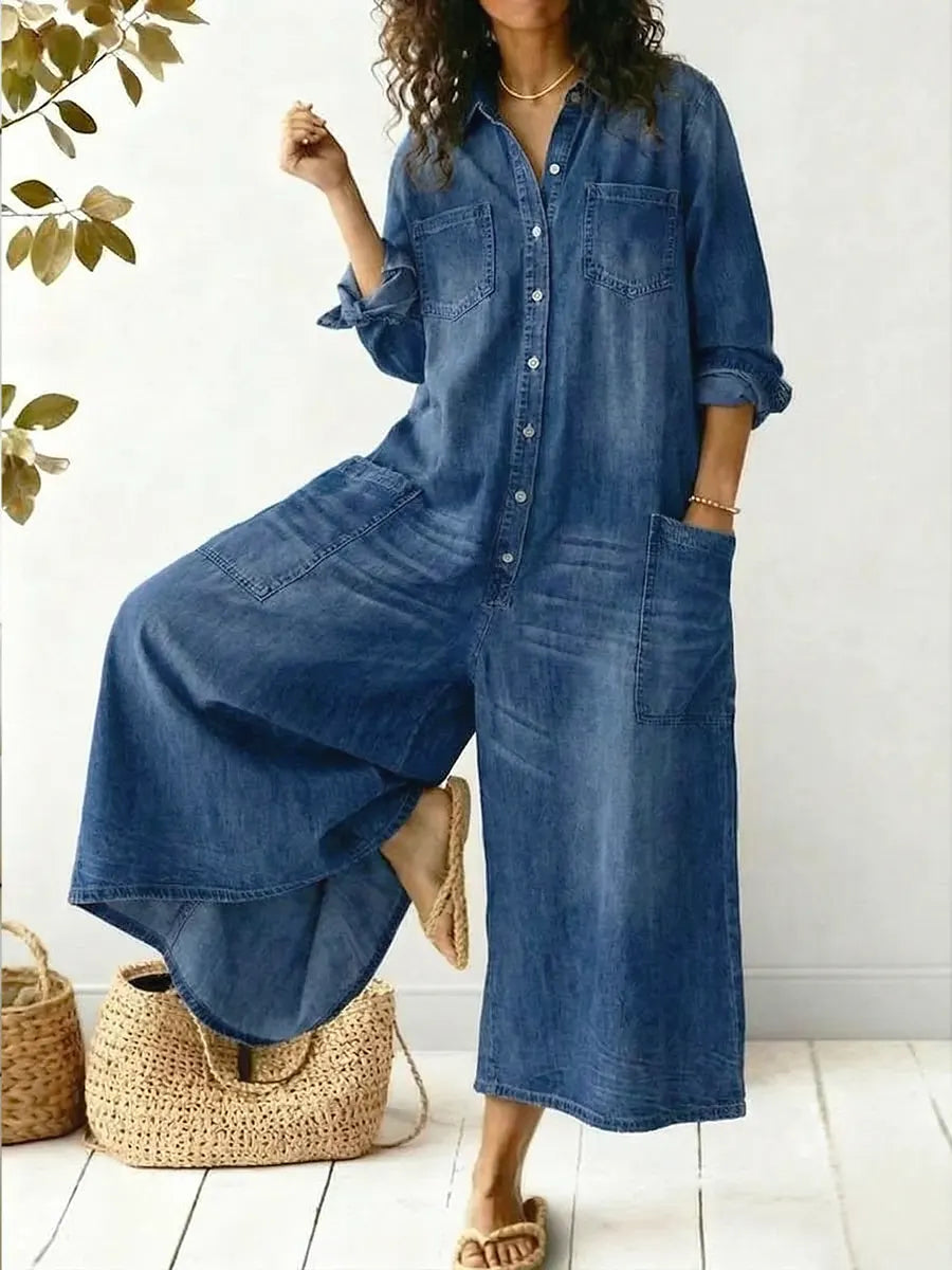 ✨Free Shipping✨ Women's Cozy and Casual Cotton Jumpsuit