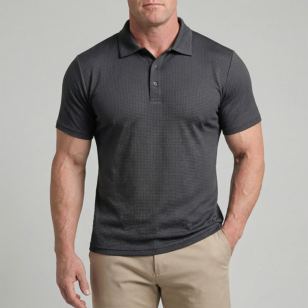 👕 Men’s Ultra-Comfort Polo Shirt – Soft & Breathable ✨