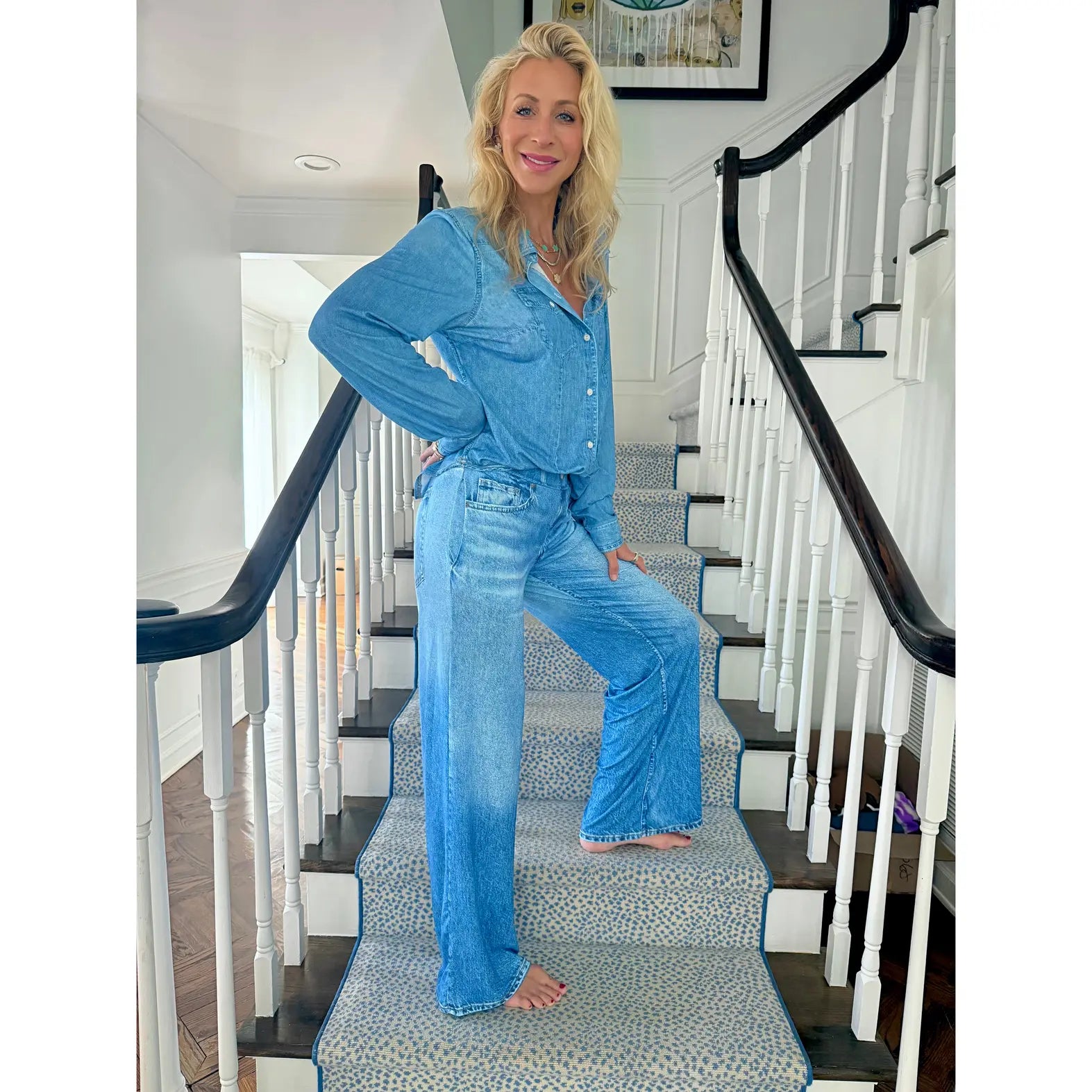 💝💝Jordann Jammies Denim Dreams Pajama Set