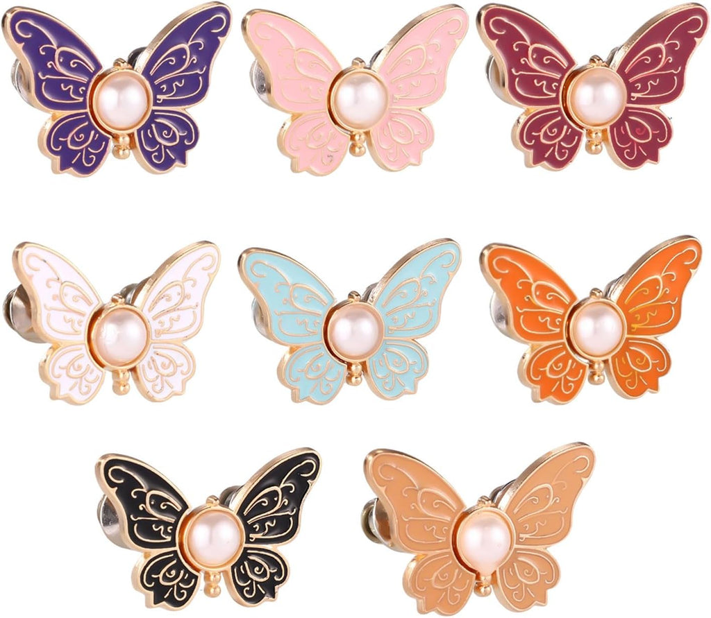 🌷🔥8Pcs Butterfly Pants Waist Tightener
