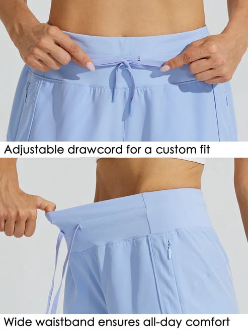 🌷🌷Hot Sale Women's Active 7 Inseam Athletic Long Running High Wasistband Shorts