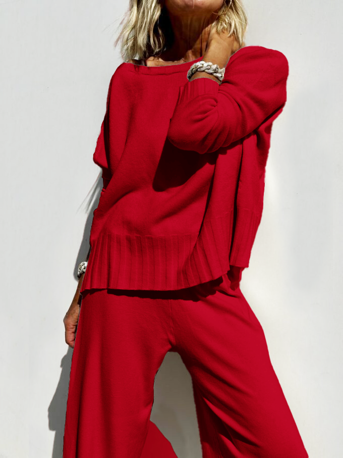 ✨✨2026 Hot Sale Soft Cashmere Casual Sweater Suit