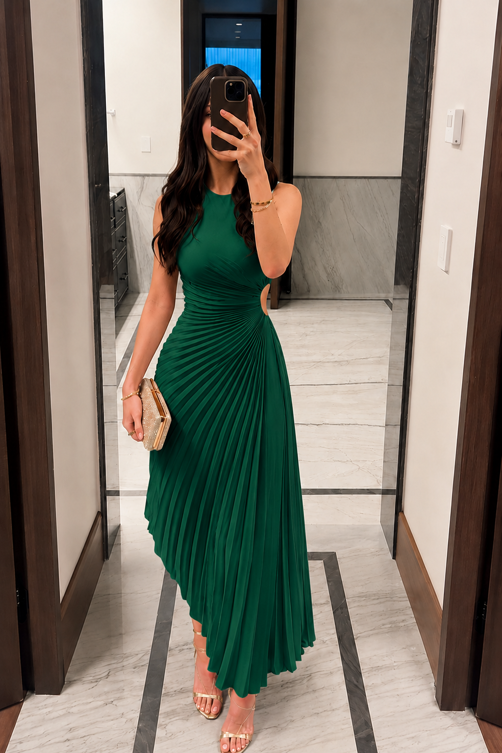📦📦LAST DAY SAVE 49% ⏰Aurora Pleated Dress
