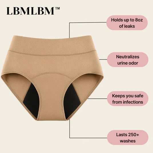 🌷💖Last Day 50% OFF|LBMLBM™  100% Leak-Proof Underwear 4-pack