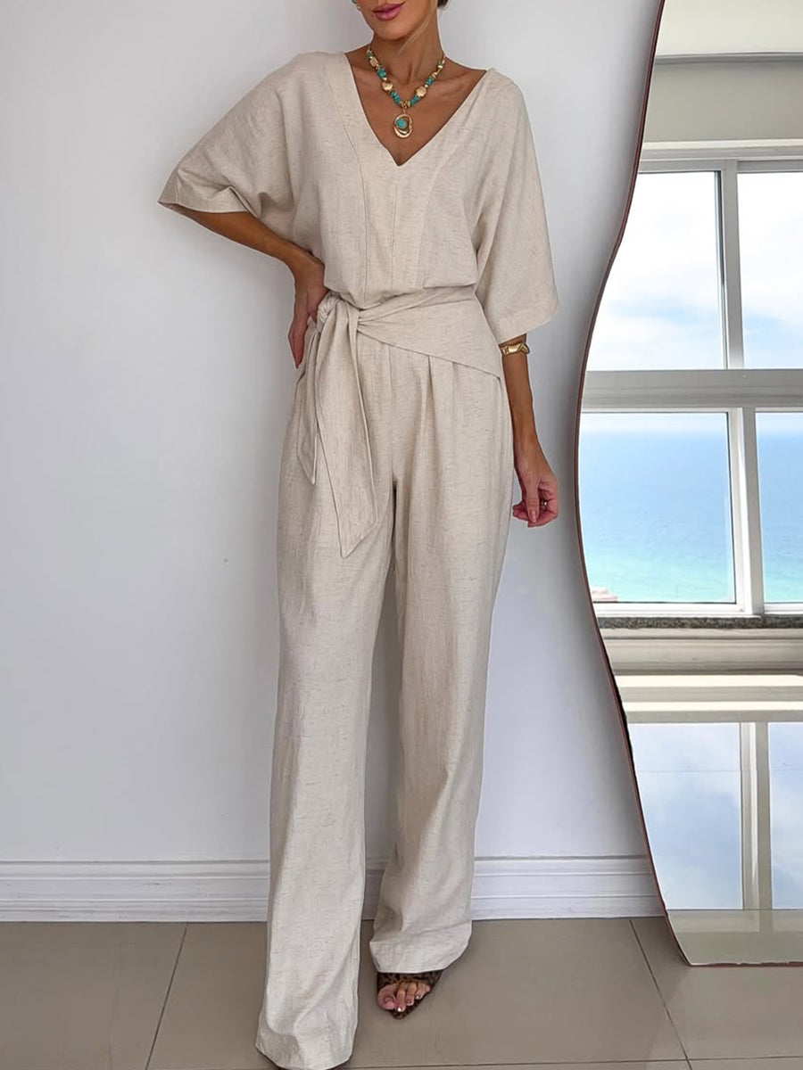 💎💎Women's Linen And Cotton Jumpsuit
