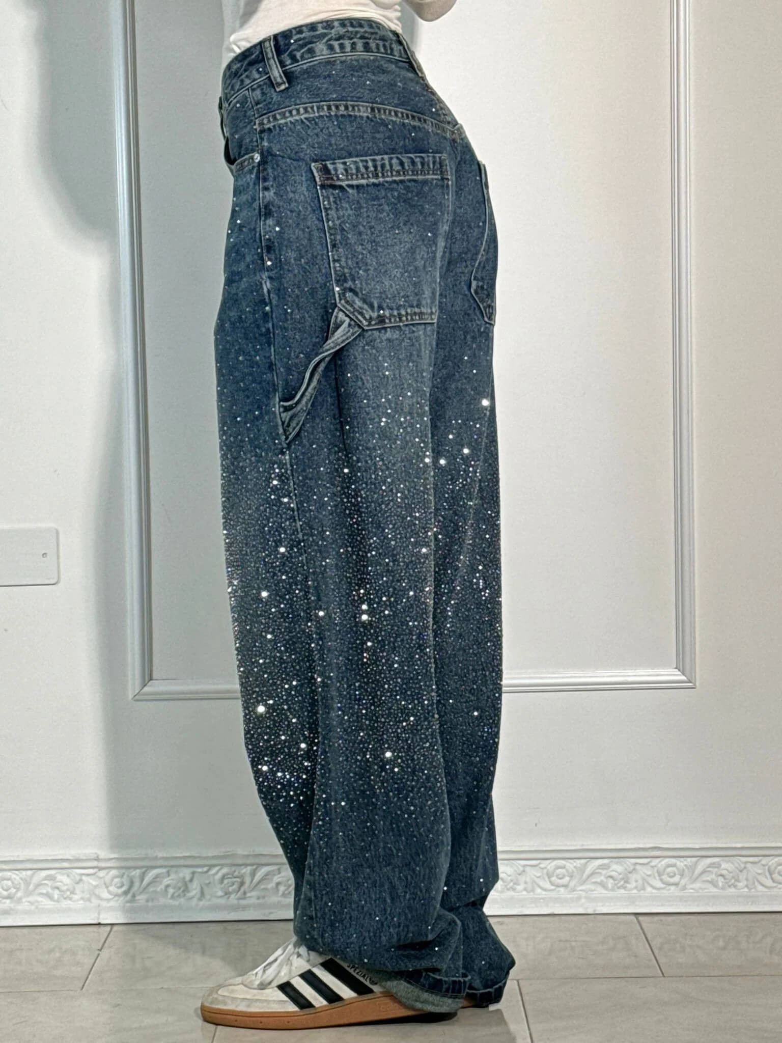 ✨ Free Shipping✨Balloon Carpenter Shine Denim Jeans