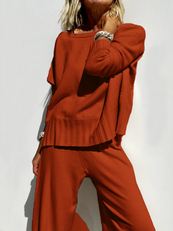 ✨✨2026 Hot Sale Soft Cashmere Casual Sweater Suit
