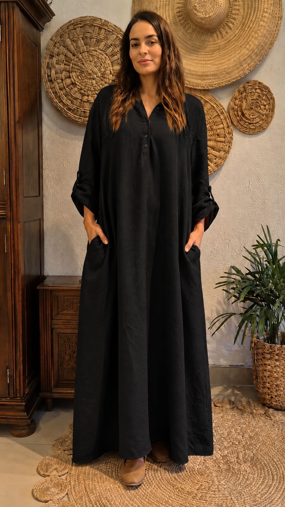📦📦LAST DAY SAVE 49% ⏰Lounge Flow Maxi Dress