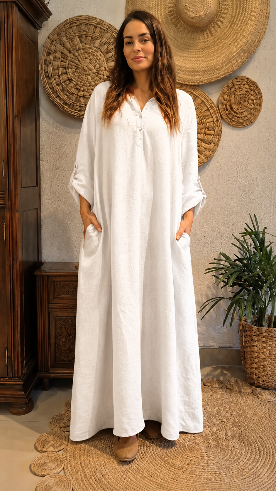 📦📦LAST DAY SAVE 49% ⏰Lounge Flow Maxi Dress