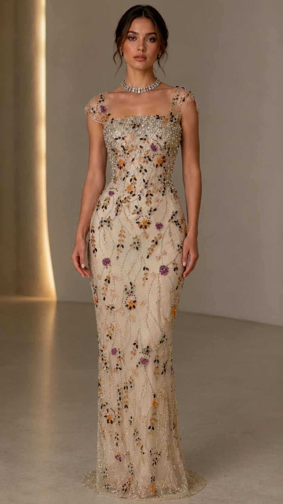 📦📦LAST DAY SAVE 49% ⏰Celestia Beaded Evening Gown