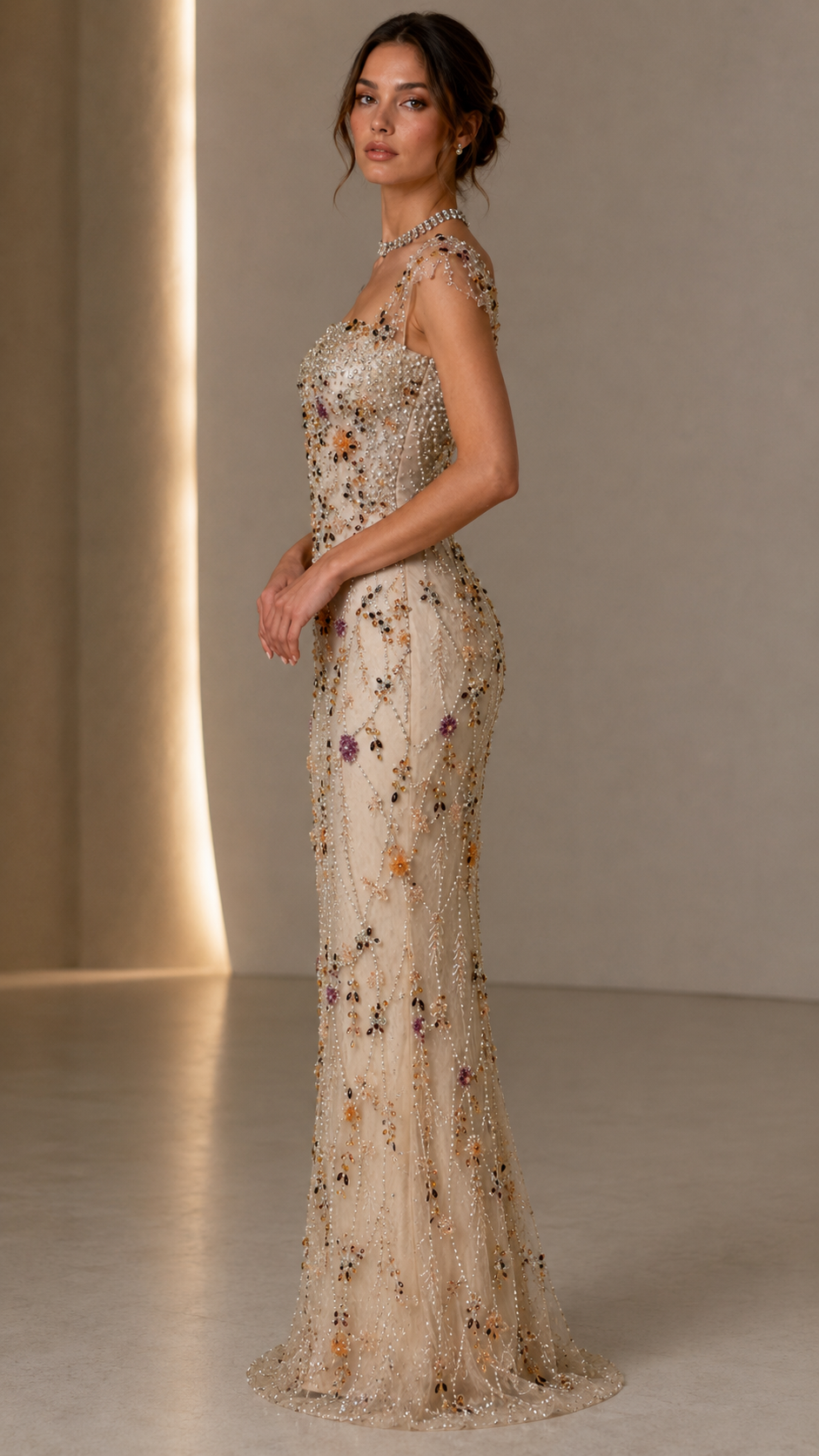 📦📦LAST DAY SAVE 49% ⏰Celestia Beaded Evening Gown