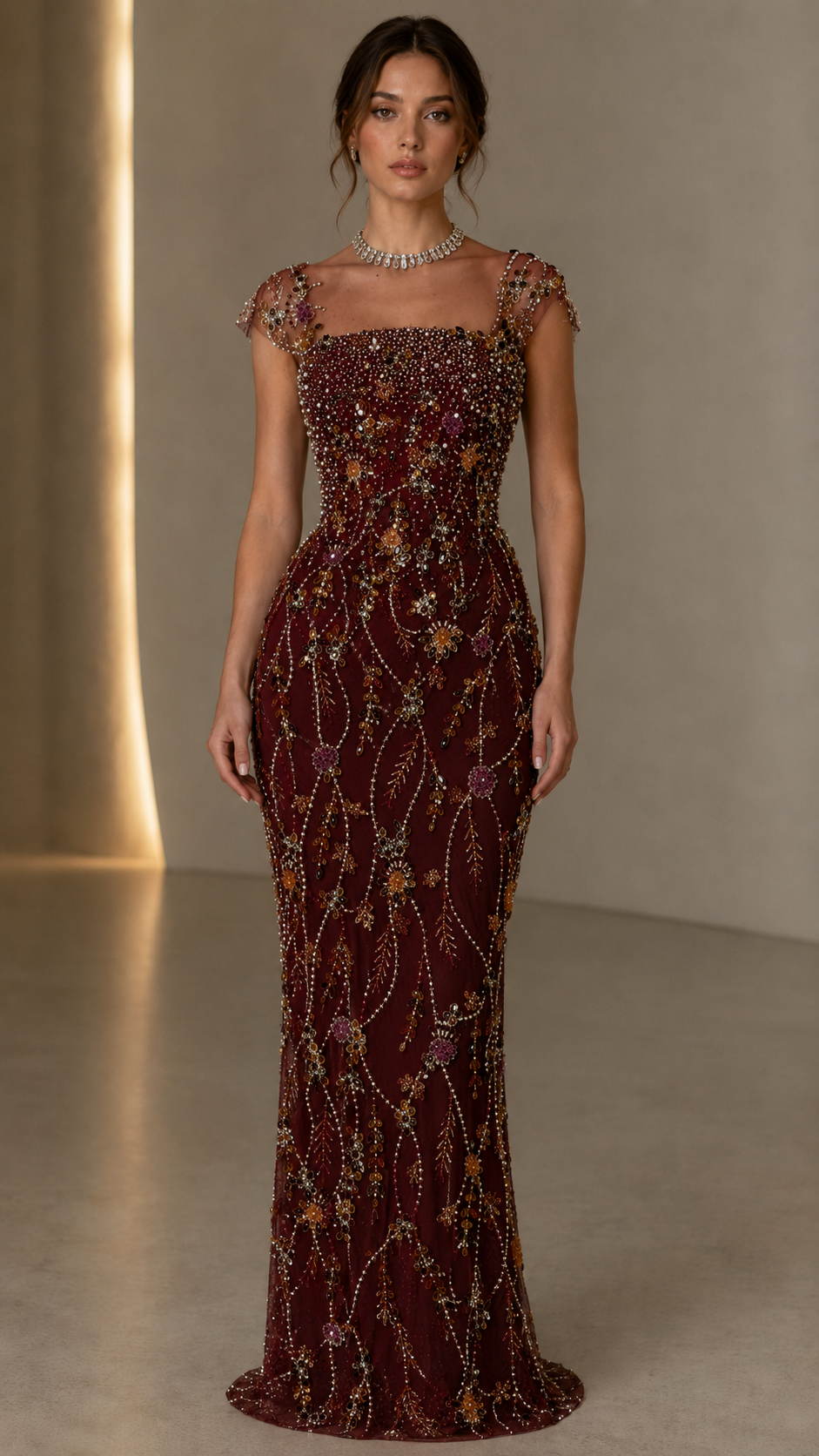 📦📦LAST DAY SAVE 49% ⏰Celestia Beaded Evening Gown