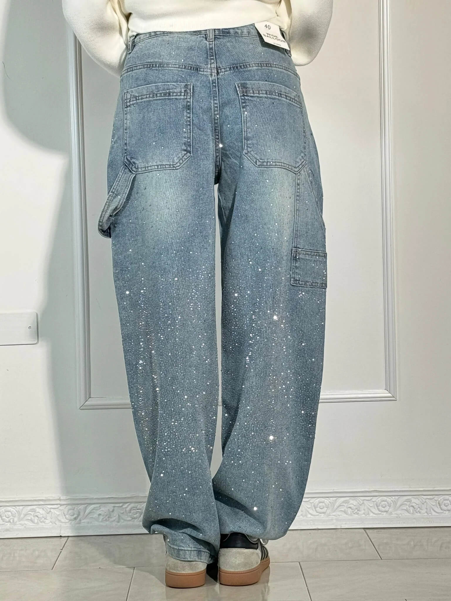 ✨ Free Shipping✨Balloon Carpenter Shine Denim Jeans