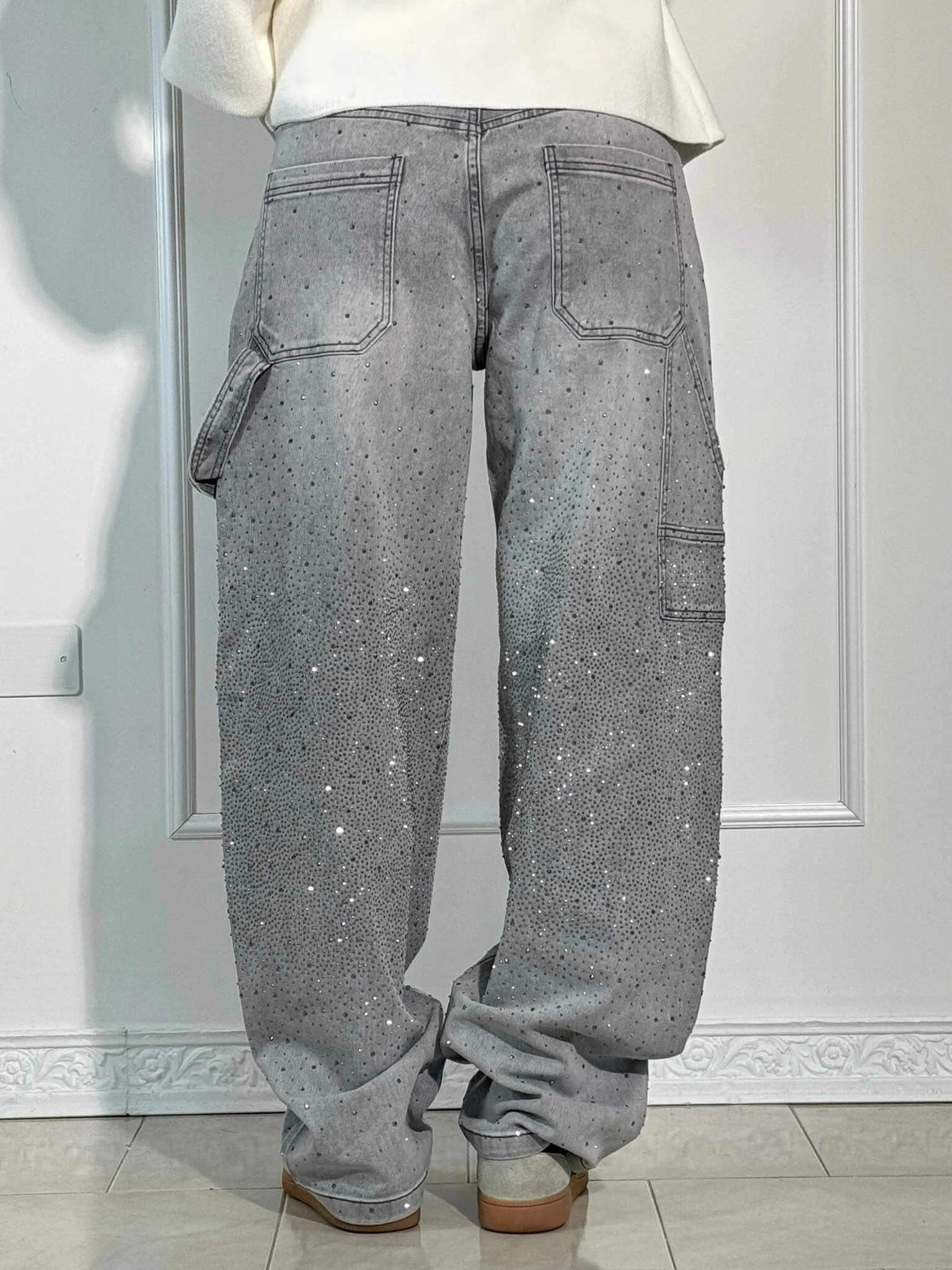 ✨ Free Shipping✨Balloon Carpenter Shine Denim Jeans