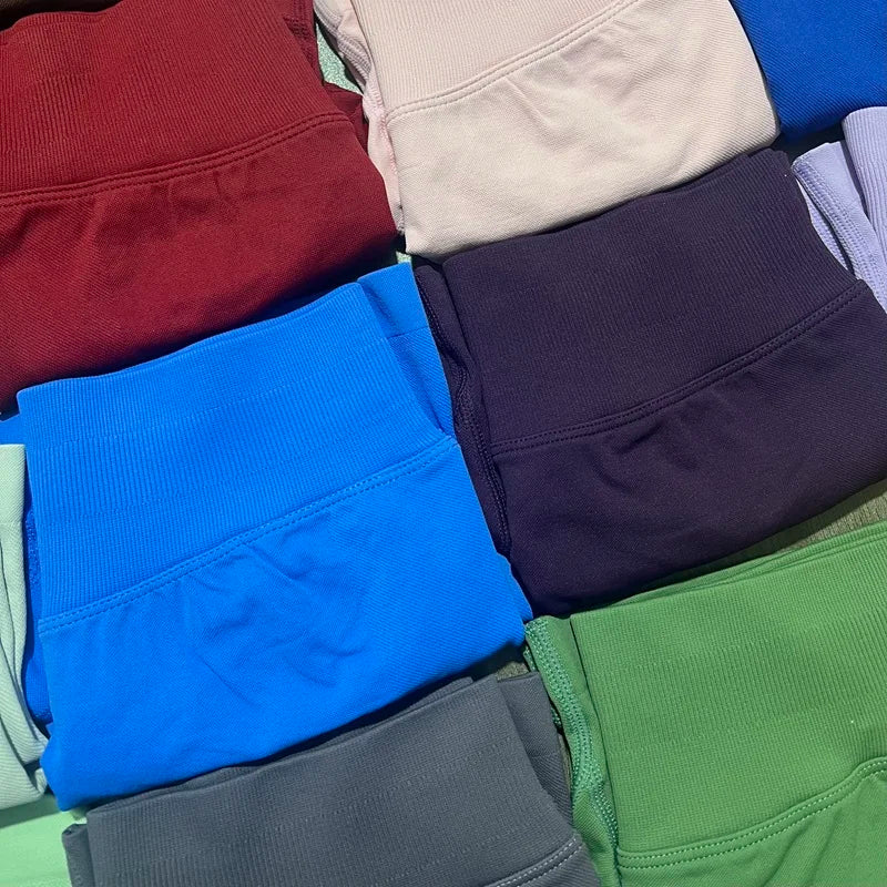 🌷🌷Women's Impact Low Waist Seamless Yoga Scrunch Bum Gym Shorts Workout Biker Short Stretch Fitness Shorts