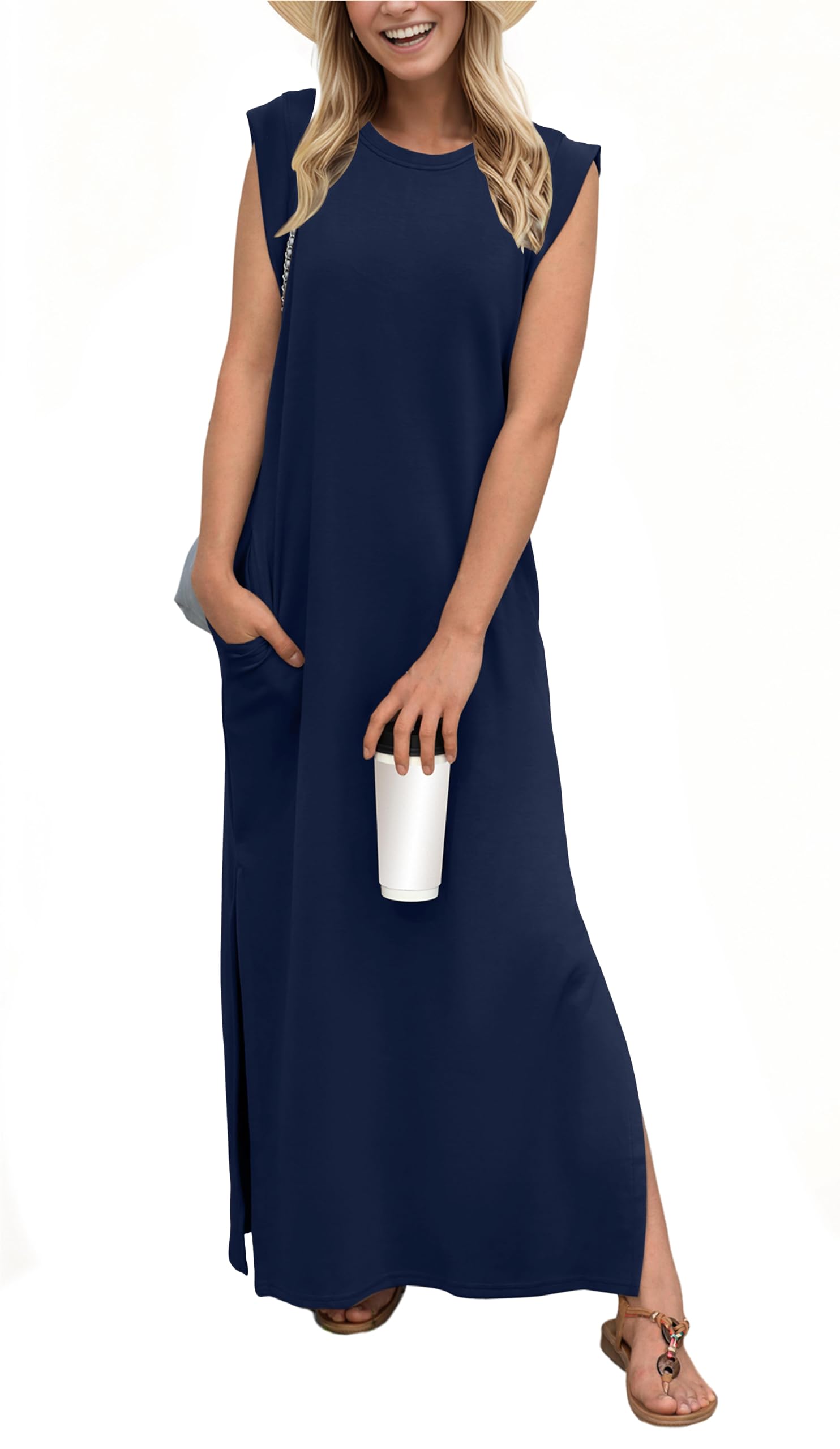 ✨✨Women's Casual Loose Split Wrinkle-Free Dress