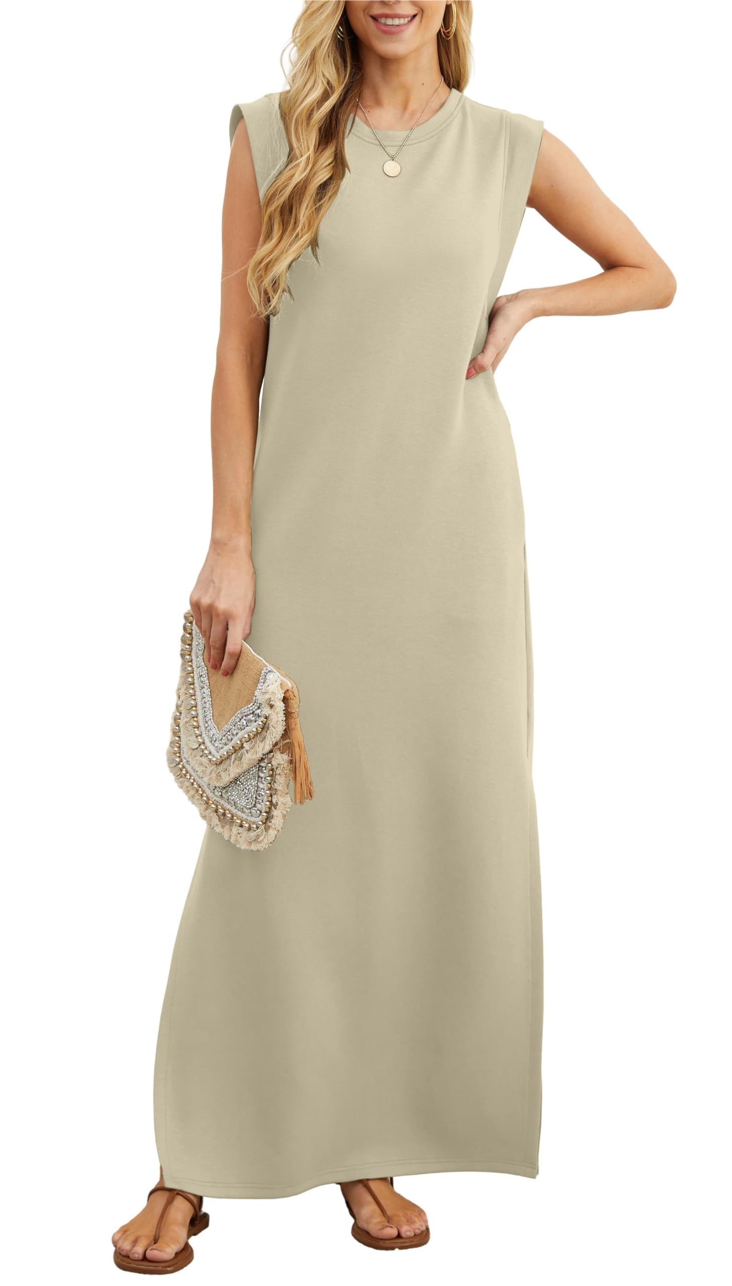 ✨✨Women's Casual Loose Split Wrinkle-Free Dress