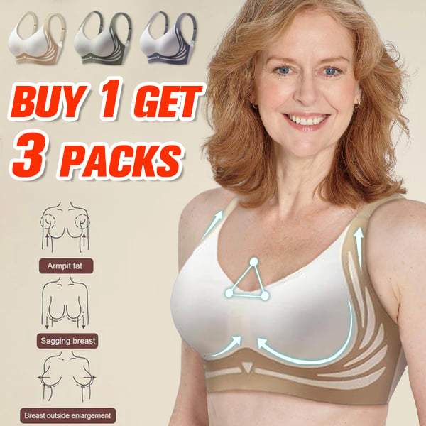 🌷🌷Super gather bra | Wireless Push-up Bra👍No more sagging breasts