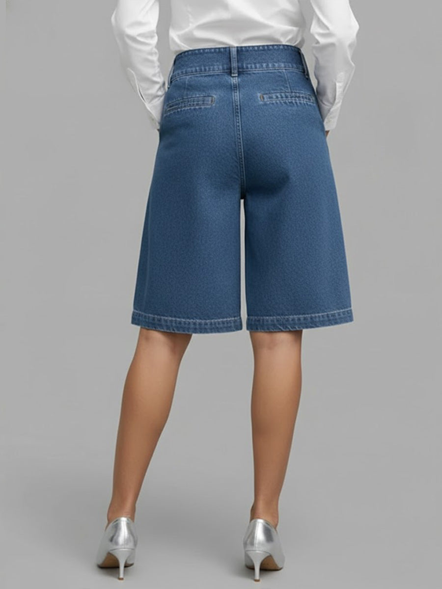 ✨✨Women's High-waisted Casual Loose Denim Shorts