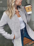 💝💝Women's Basic Solid Color Pocket Long Sleeve Open Front Fitted Coat Fabric, Casual Longline Outerwear for Fall & Winter, Ladies Clothes for Daily Wear, Everyday, Womenswear Clothing for Women