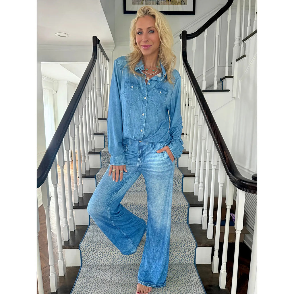 💝💝Jordann Jammies Denim Dreams Pajama Set