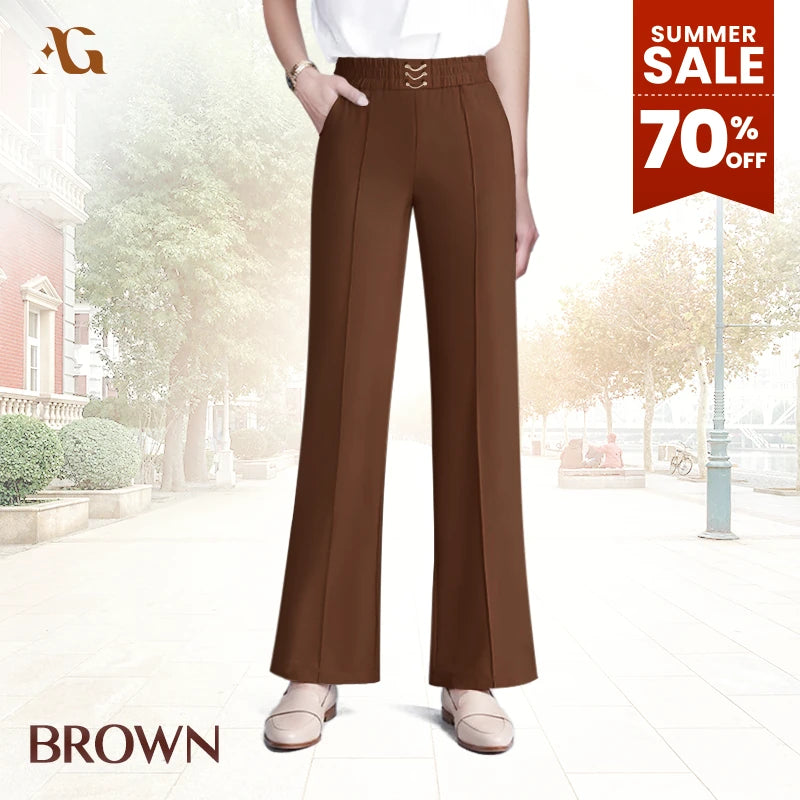 AiryGrace - LAST DAY 70% OFF - Perfect Drape High Rise Ultra Soft Pull-On Pants