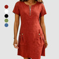 📦📦LAST DAY SAVE 49% ⏰Zipper Pocket Dress