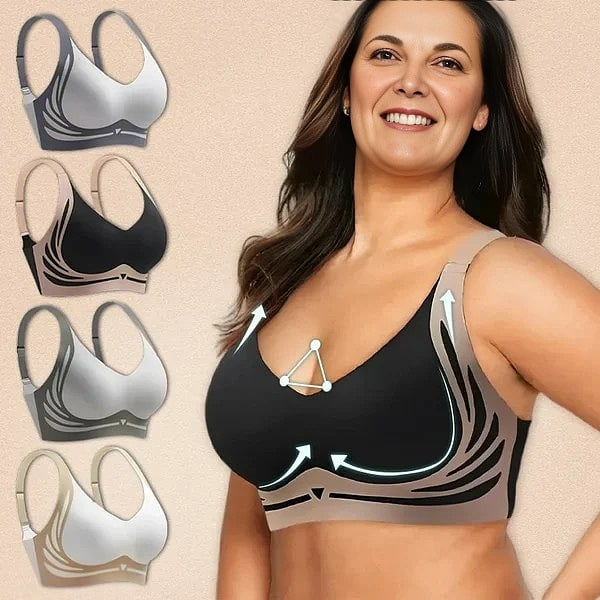 🌷🌷Super gather bra | Wireless Push-up Bra👍No more sagging breasts