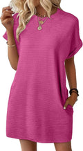🎉🎉2026 New Women's Lightweight Summer Short Sleeve Dress with Pockets