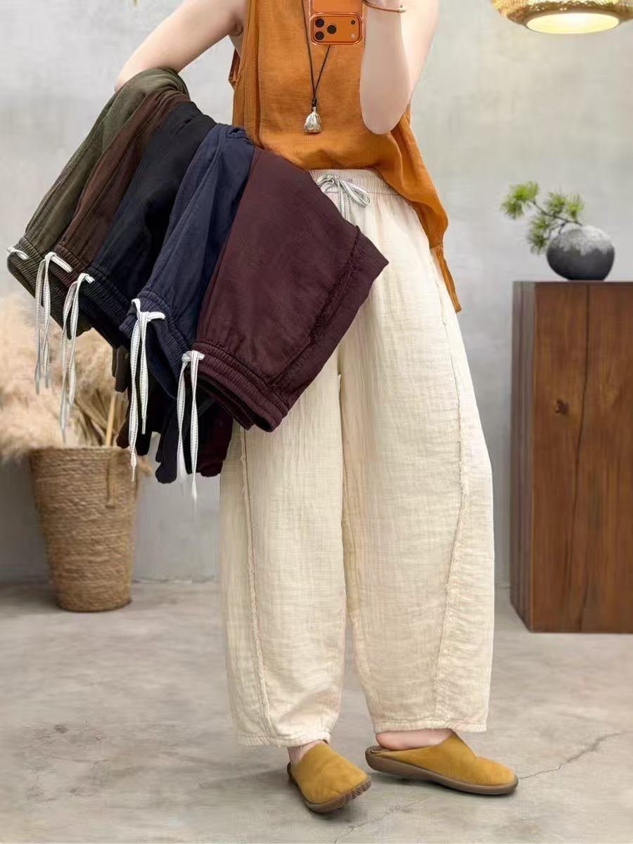 🎁New Arrivals🔥Casual Linen And Cotton Trousers