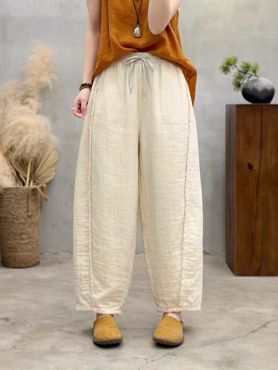 🎁New Arrivals🔥Casual Linen And Cotton Trousers
