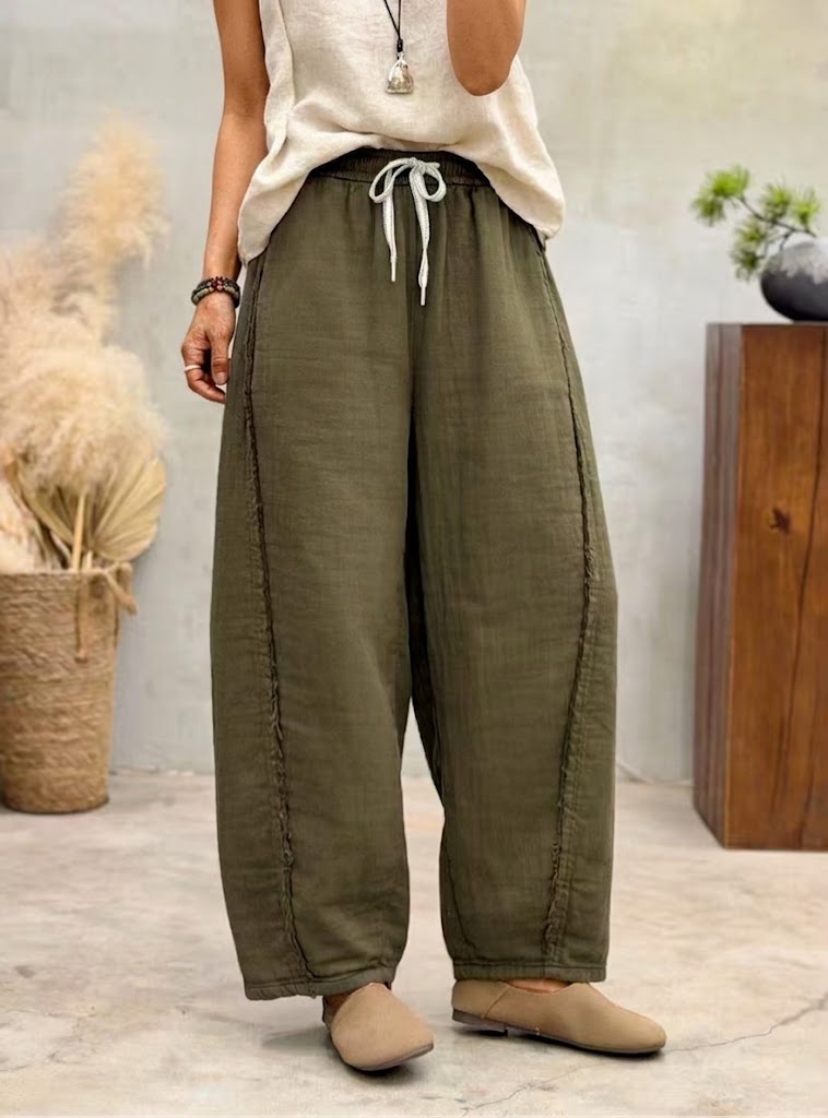 🎁New Arrivals🔥Casual Linen And Cotton Trousers