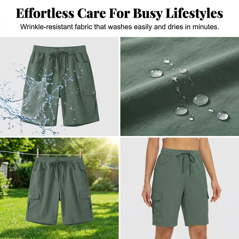 🎁New Arrival 50% OFF💥Women's Quick-Dry Cargo Shorts with Pockets🩳— Free Shipping For Two Pieces