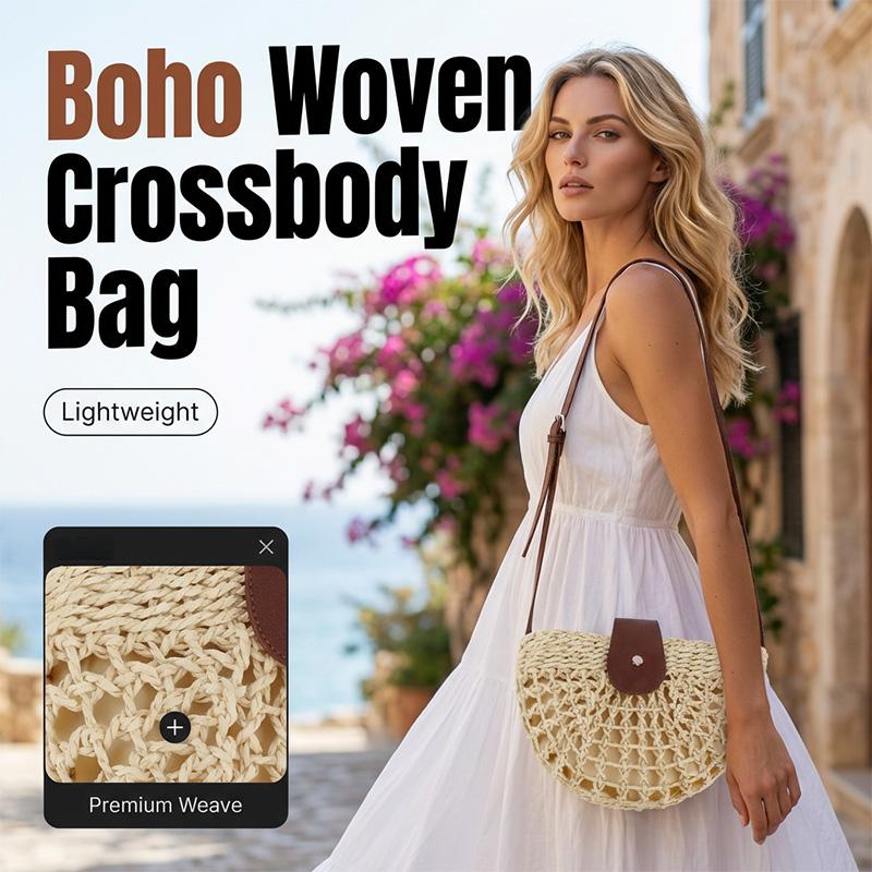🌷🌷Woven Crossbody Bag for Women